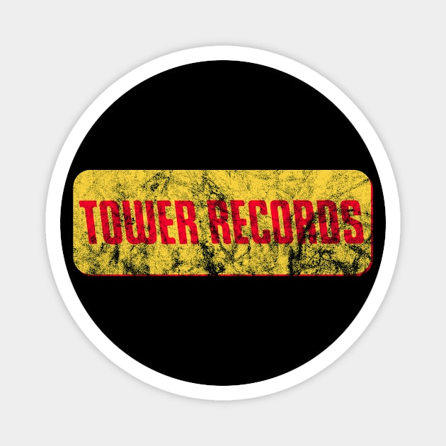 Tower Records Magnet by Doc Multiverse Designs